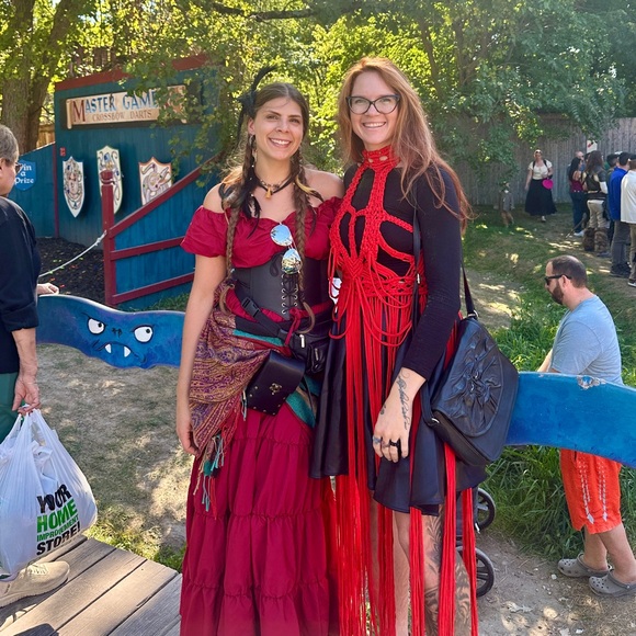 Handmade Macramé Dress Corset - Picture 12 of 17